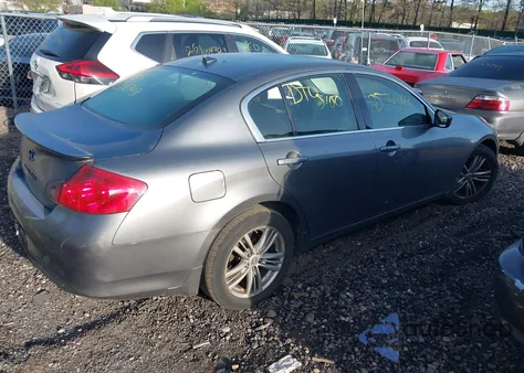 2012 Infiniti G25X z USA, uszkodzony, nr VIN JN1DV6AR5CM860074